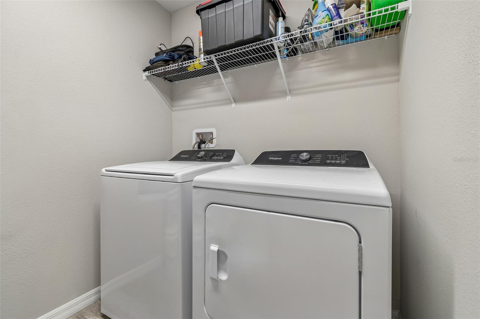 Indoor laundry, WITH WASHER/DRYER included...