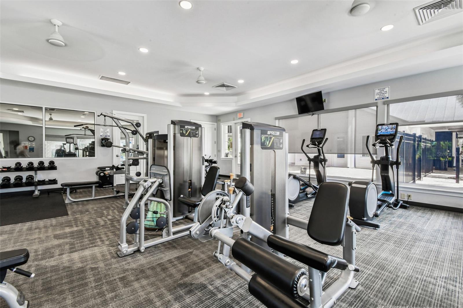 Fitness Center...