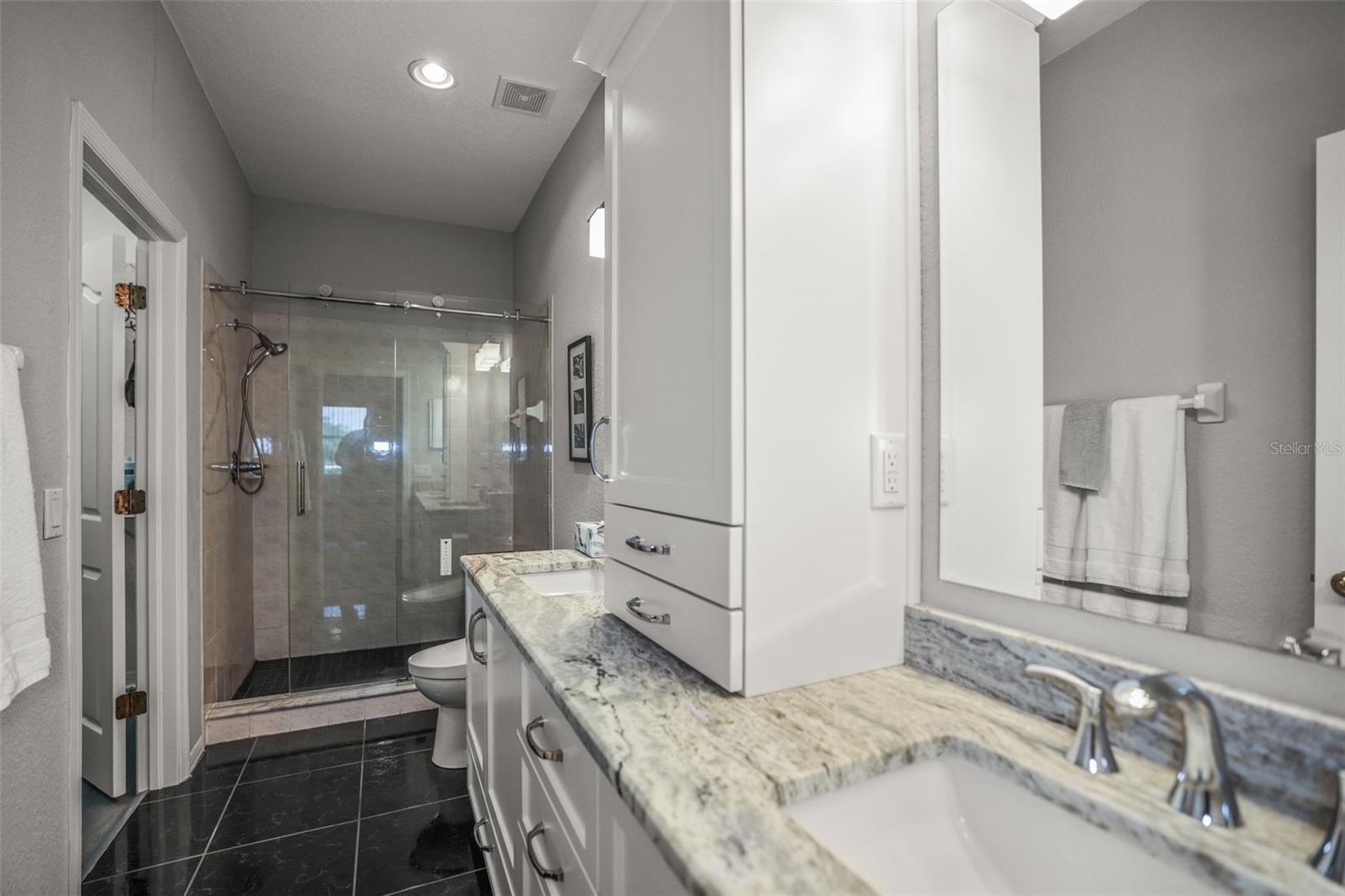 Primary Bathroom with Large Walk-in Closet