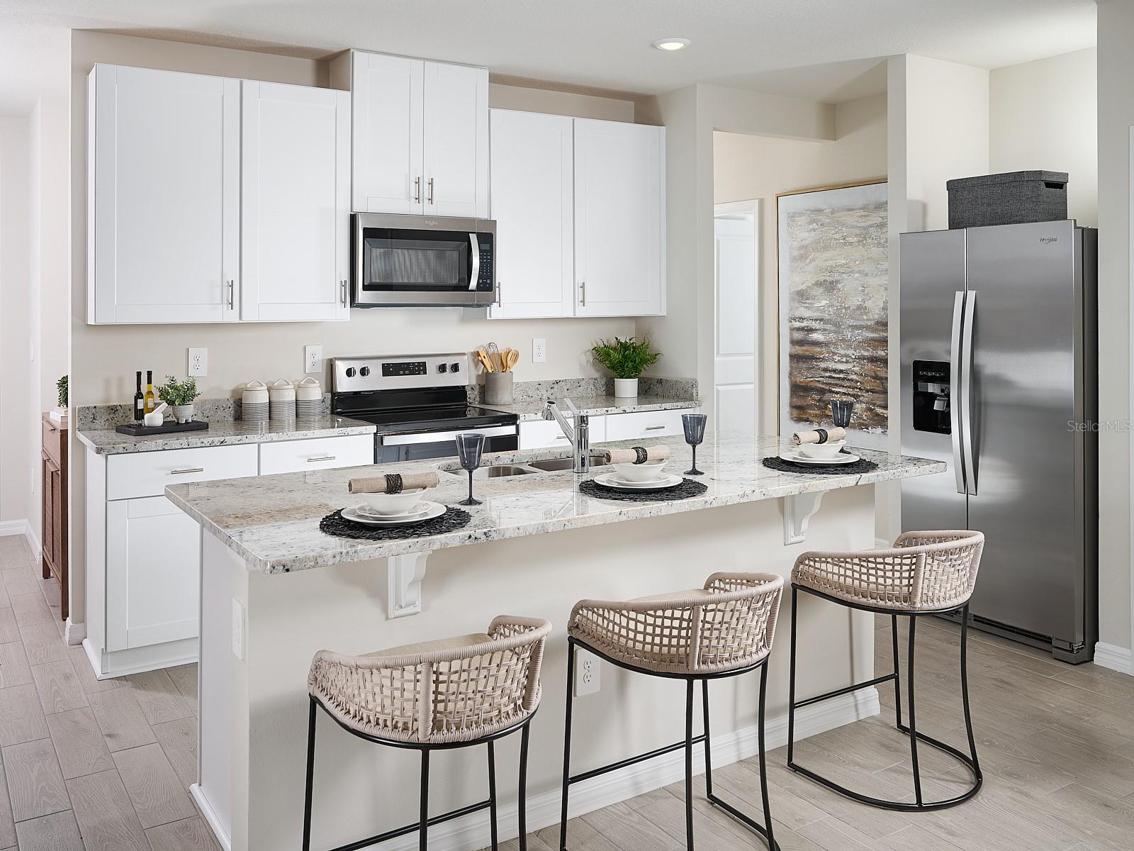 Photo is not of the actual home, but is an inspirational photo of builder’s model home and may depict options, furnishings, and/or decorator features that are not included.