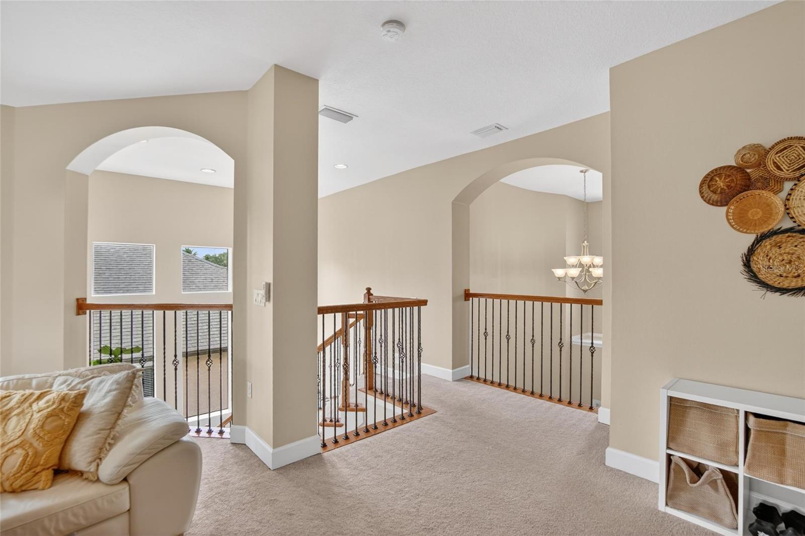 large loft/second living area
