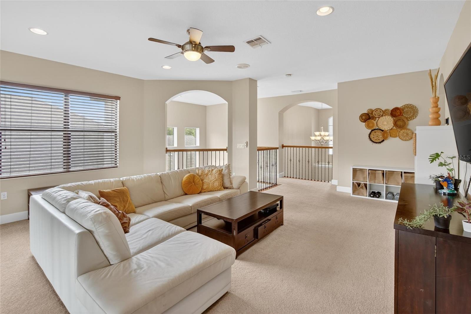 large loft/second living area