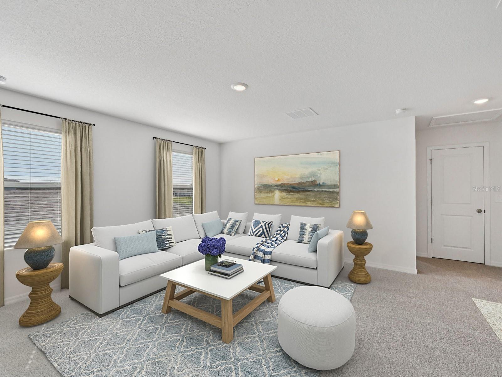 Interior photos are not of the actual home but are photos of the builder home with same floorplan with similar interior finishes and features. Photo uses virtual staging.