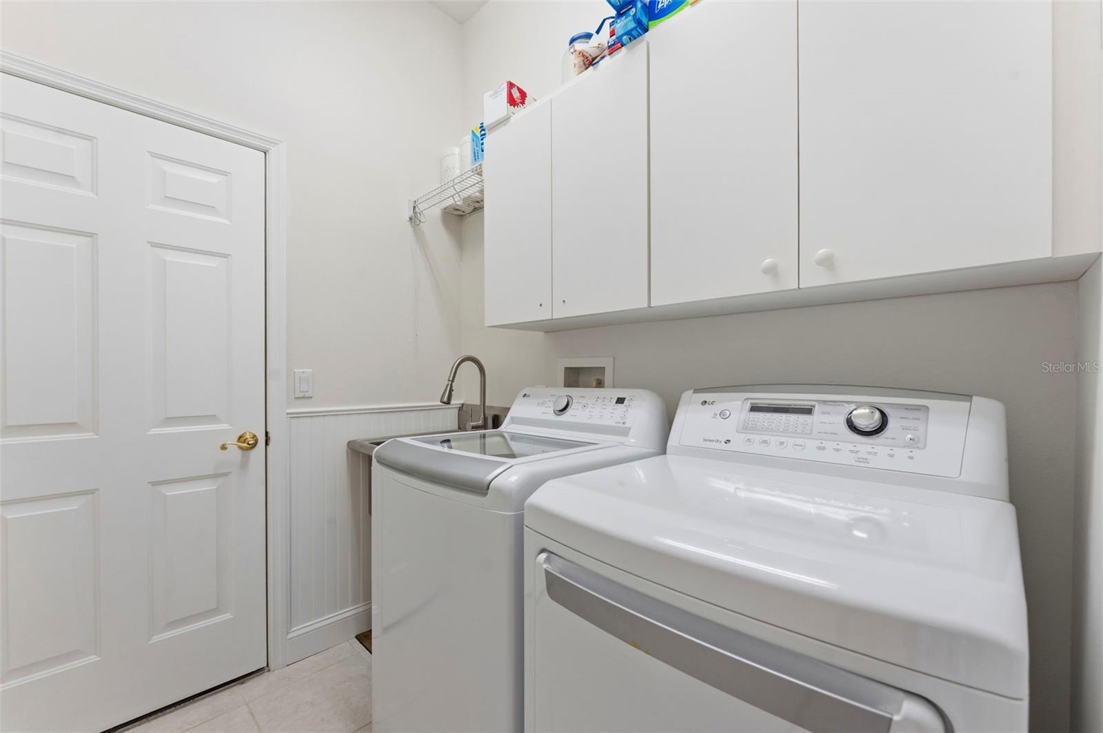 indoor laundry