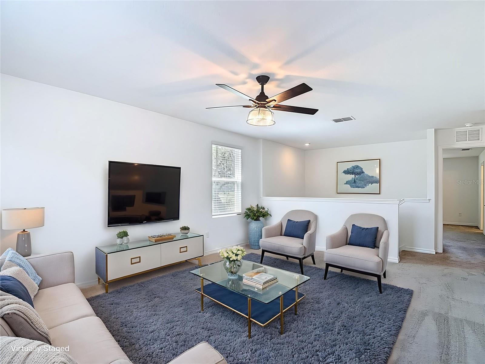 bonus room upstairs