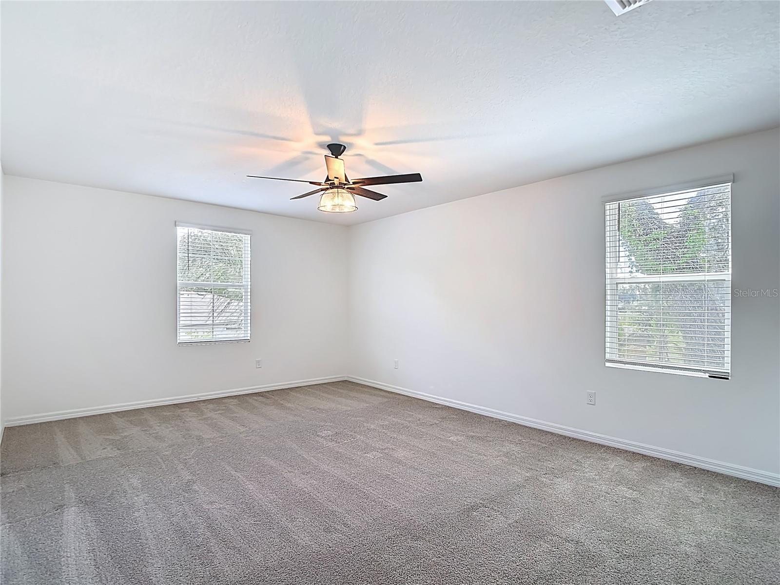 large bonus room upstairs