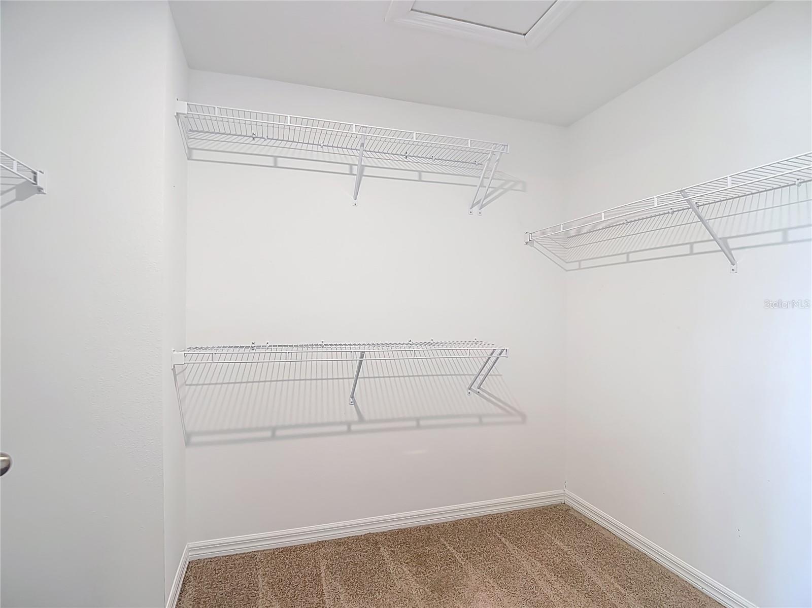 large walkin closet
