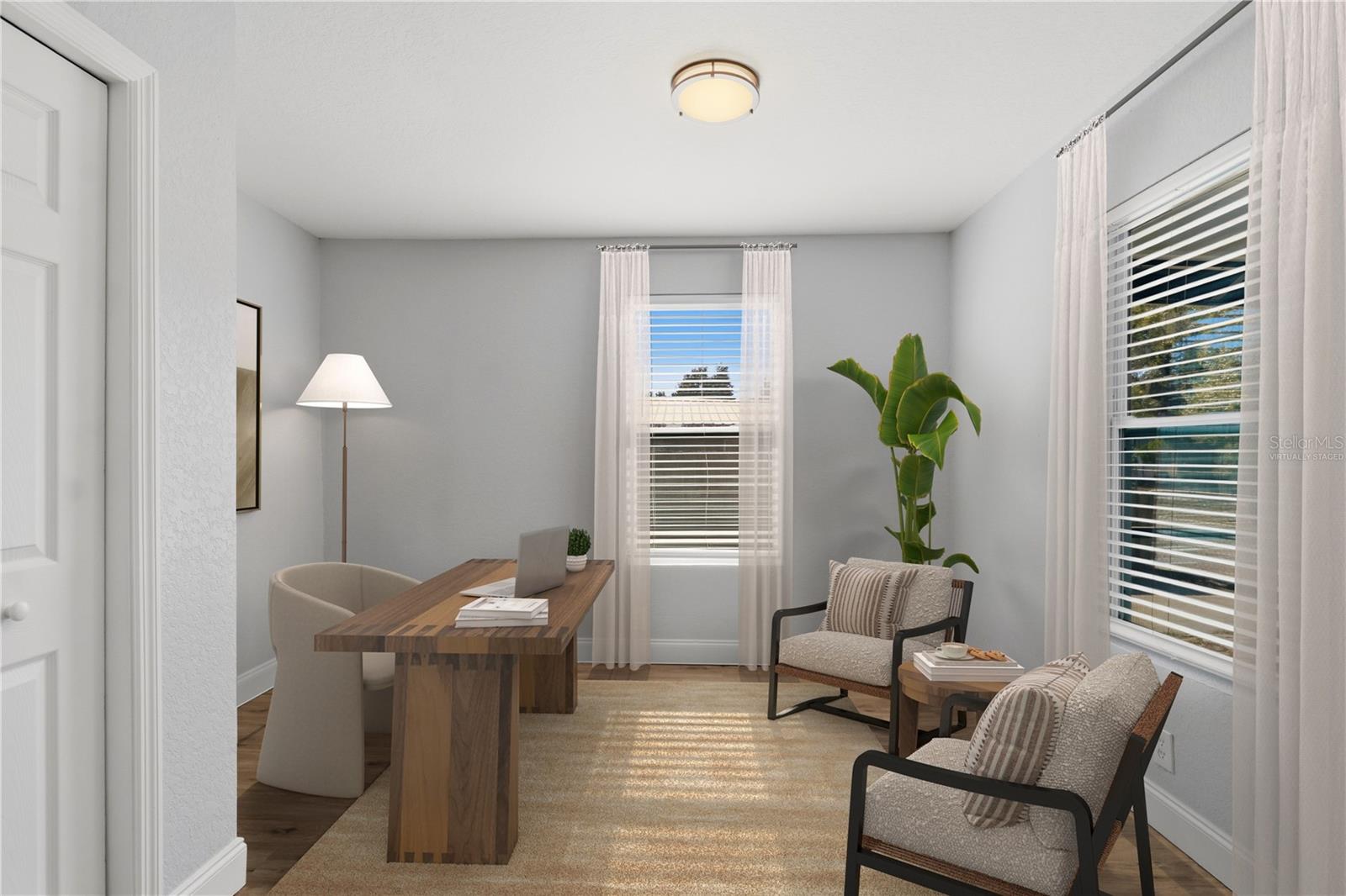 Bedroom 2 - Virtually Staged
