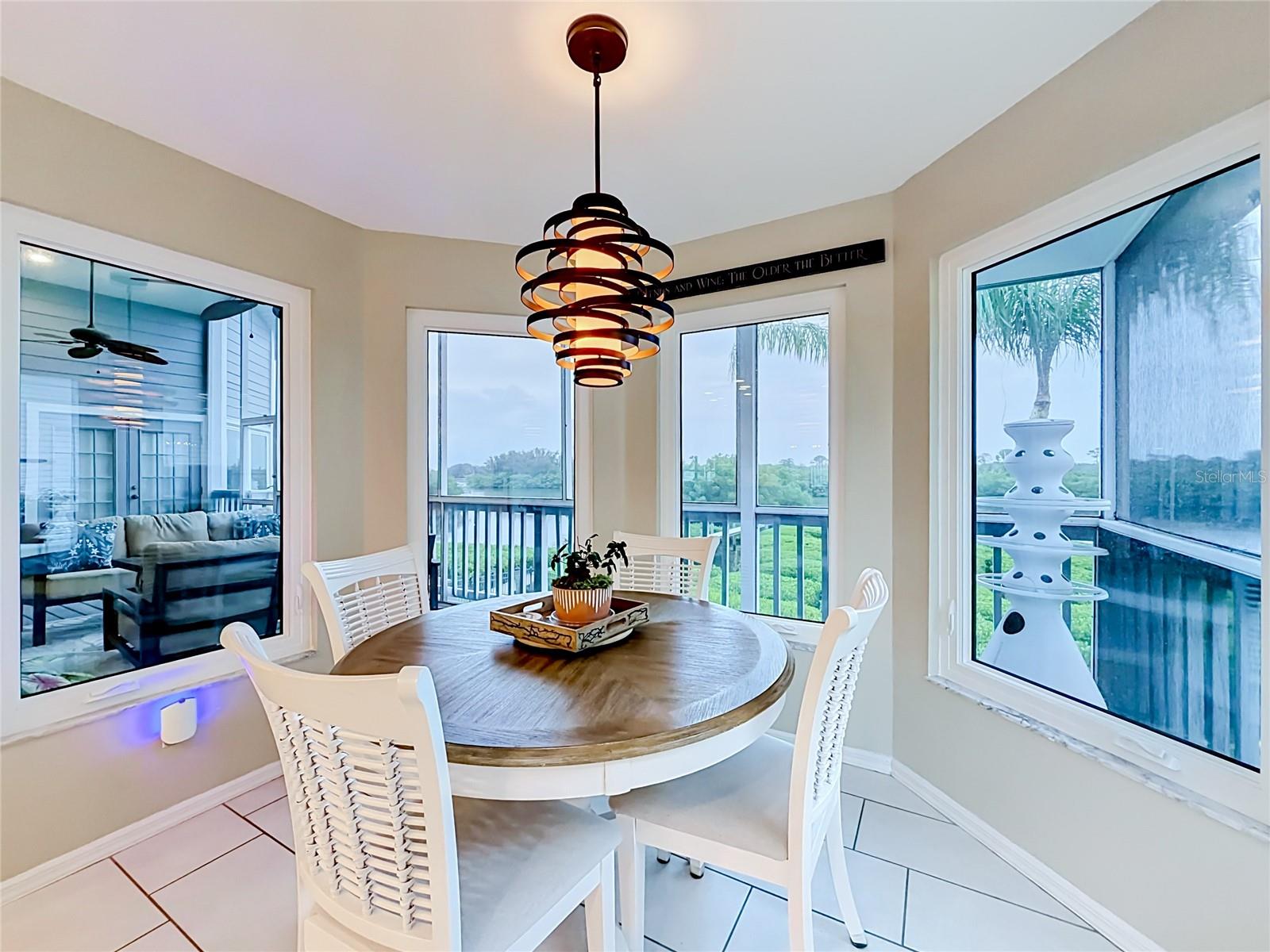Charming dining nook