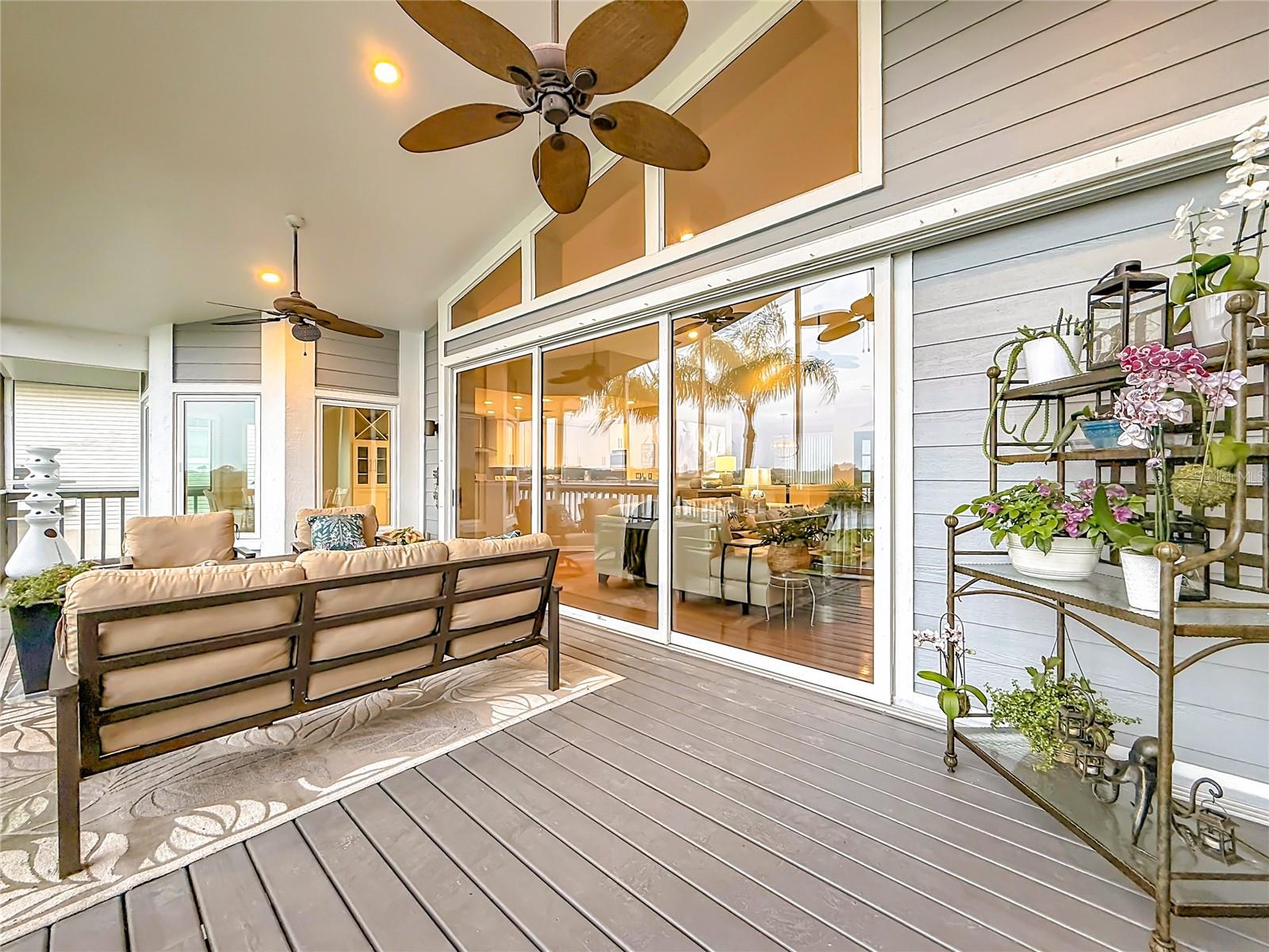 Patio ideal for entertaining