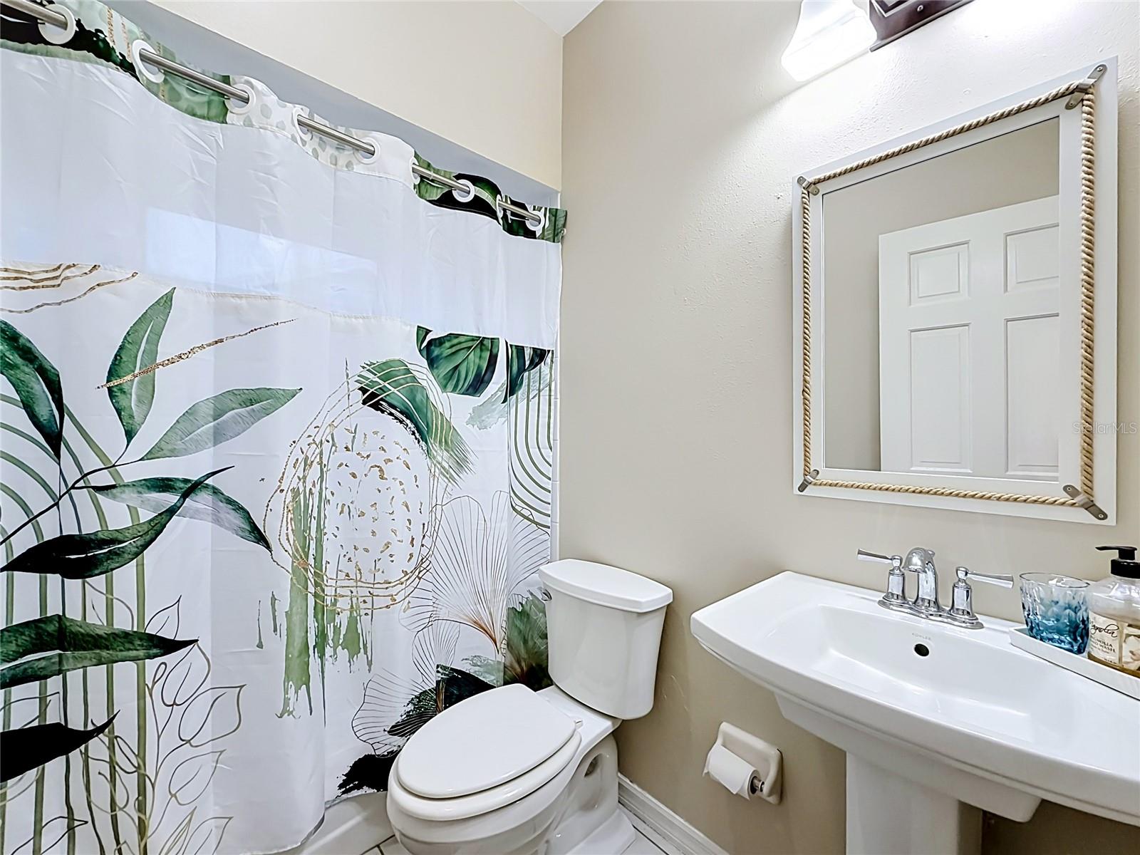 Space Saving laundry area