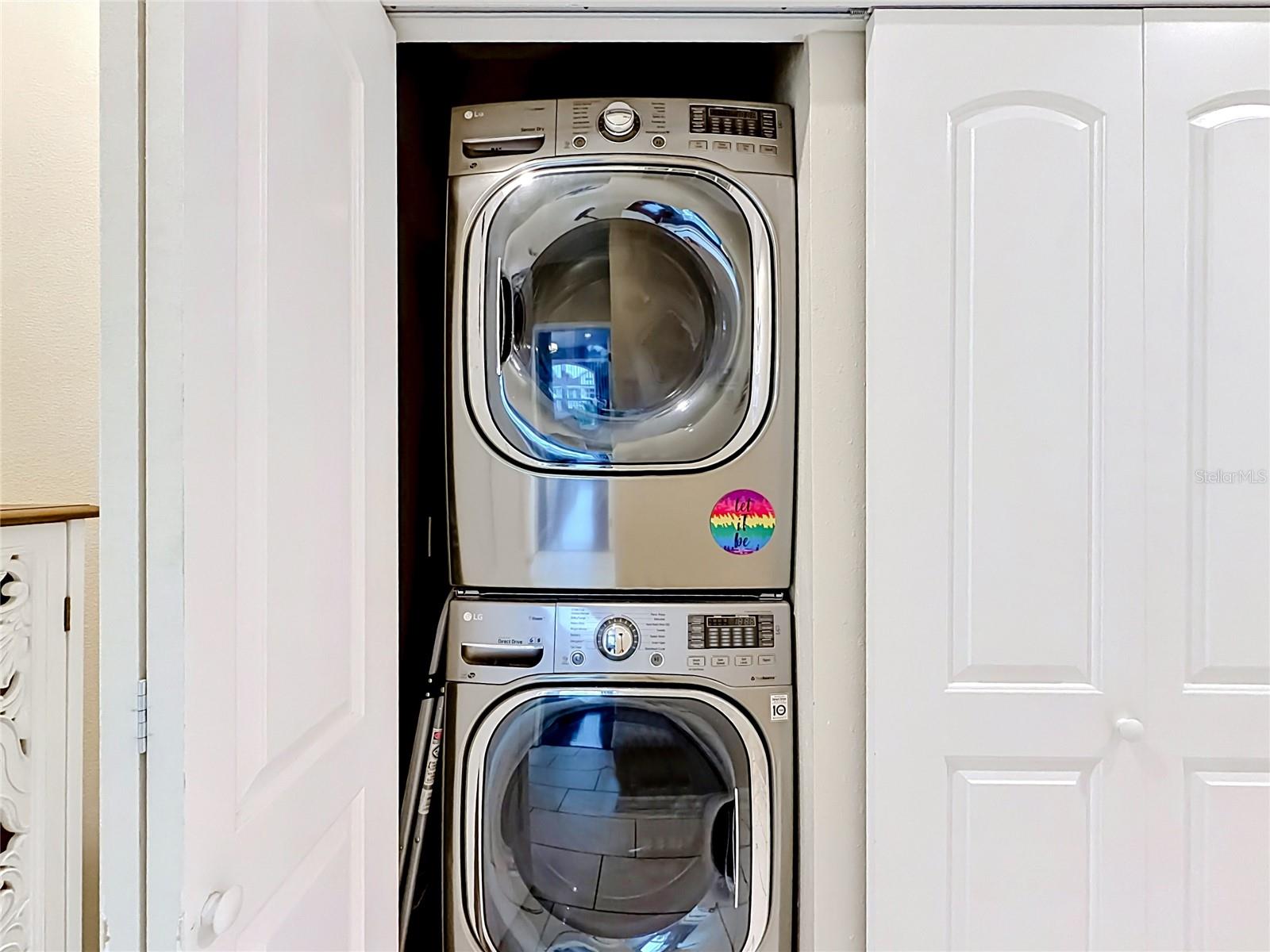 Space Saving laundry area