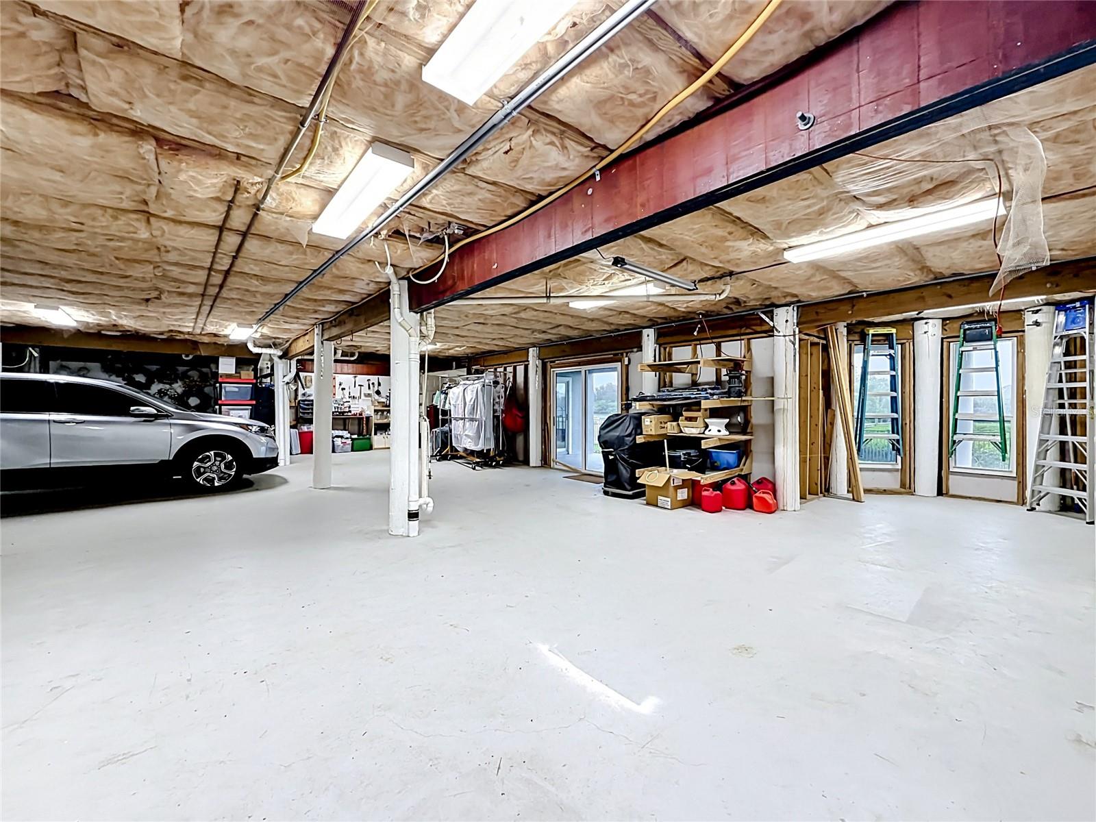 Open canvas to make an additional entertaining area