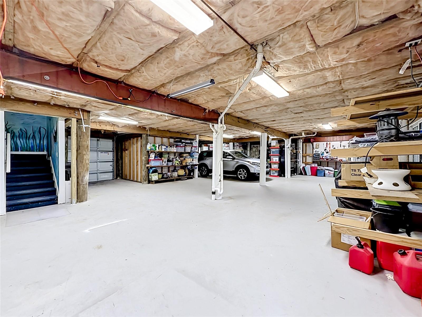 Large garage