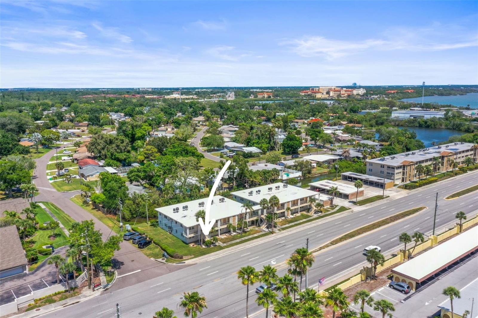 Close the the VA hospital on Bay Pines