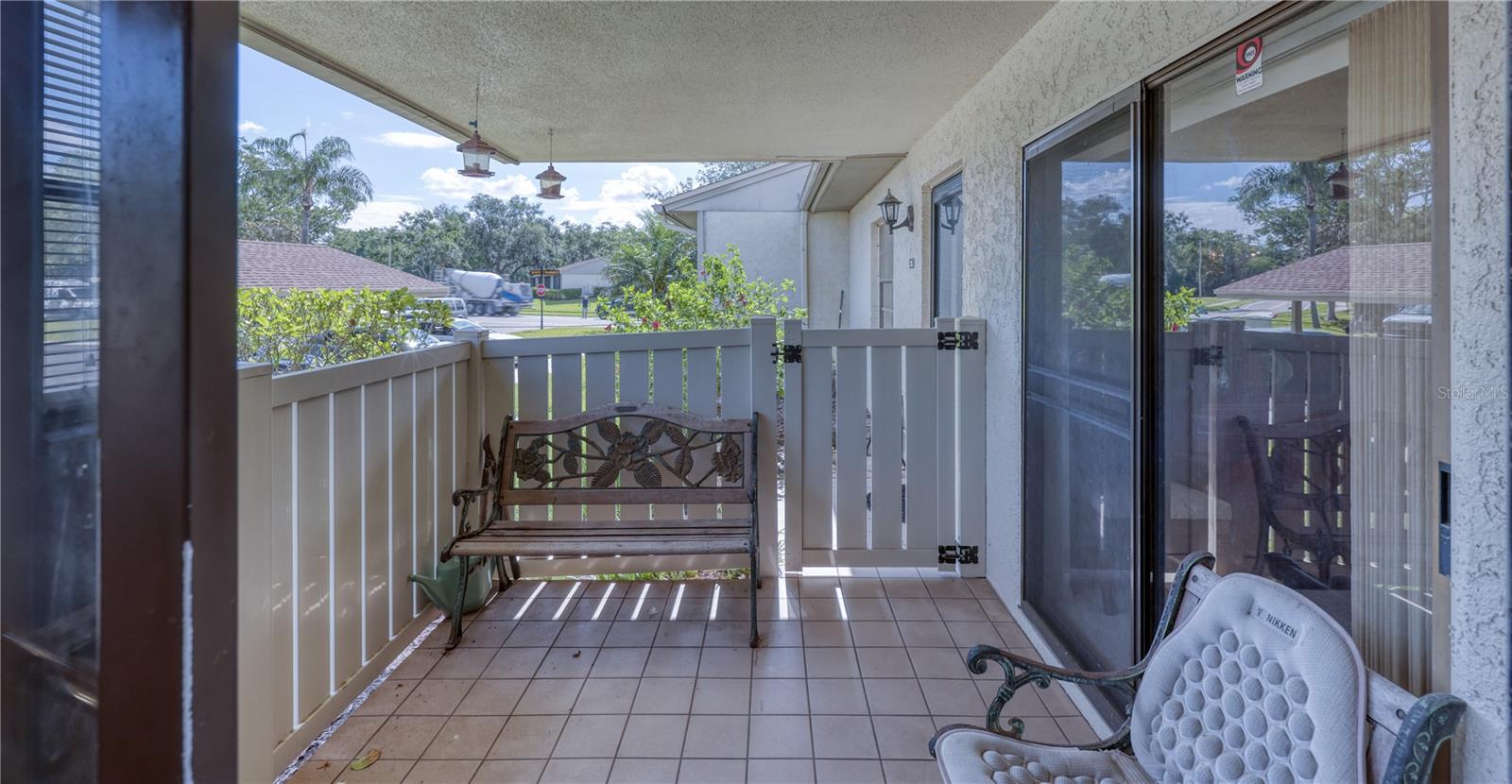 Enjoy a Cup of Coffee on your Covered Patio!