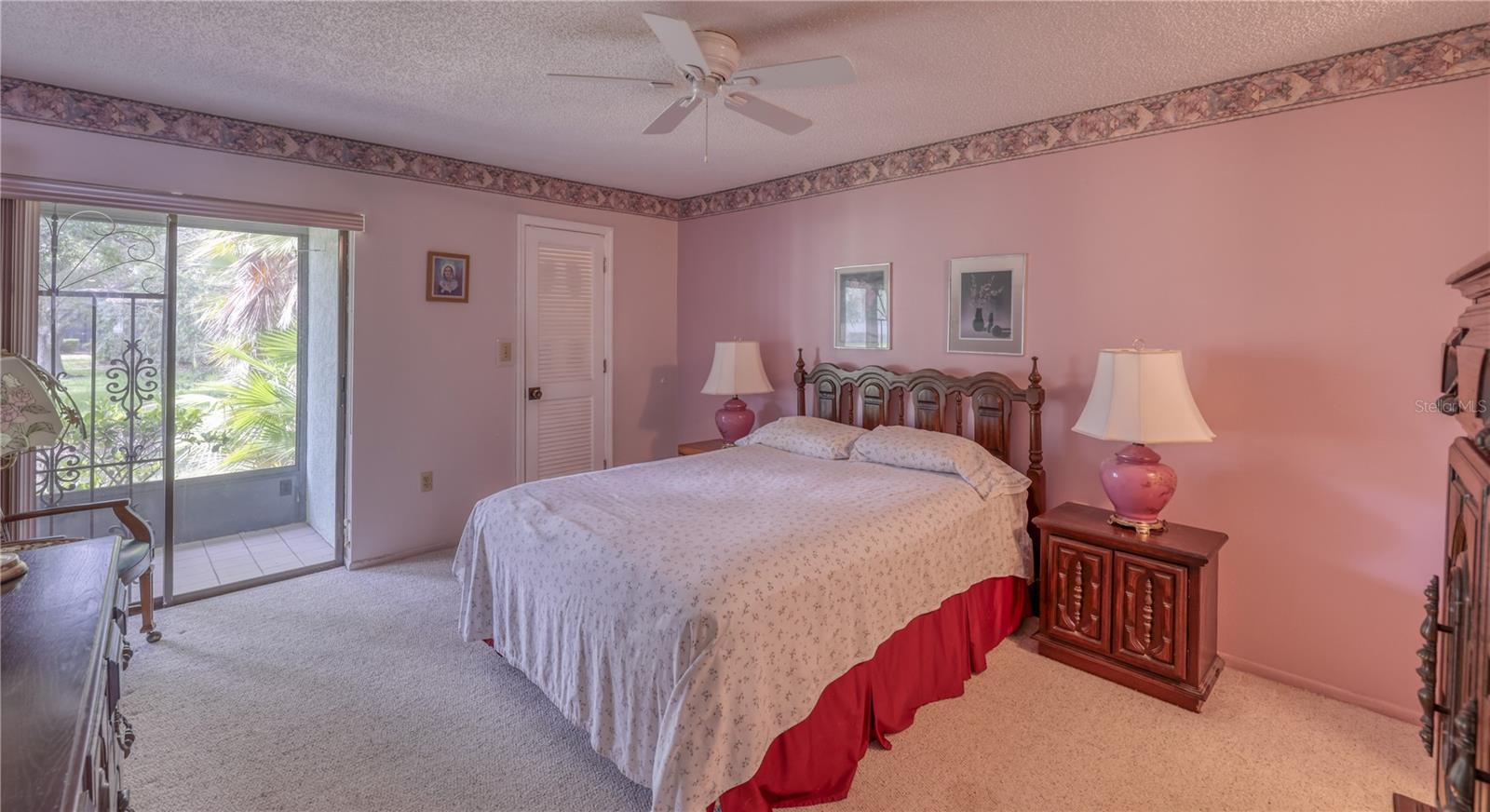 Primary Bedroom with Sliders to the Lanai