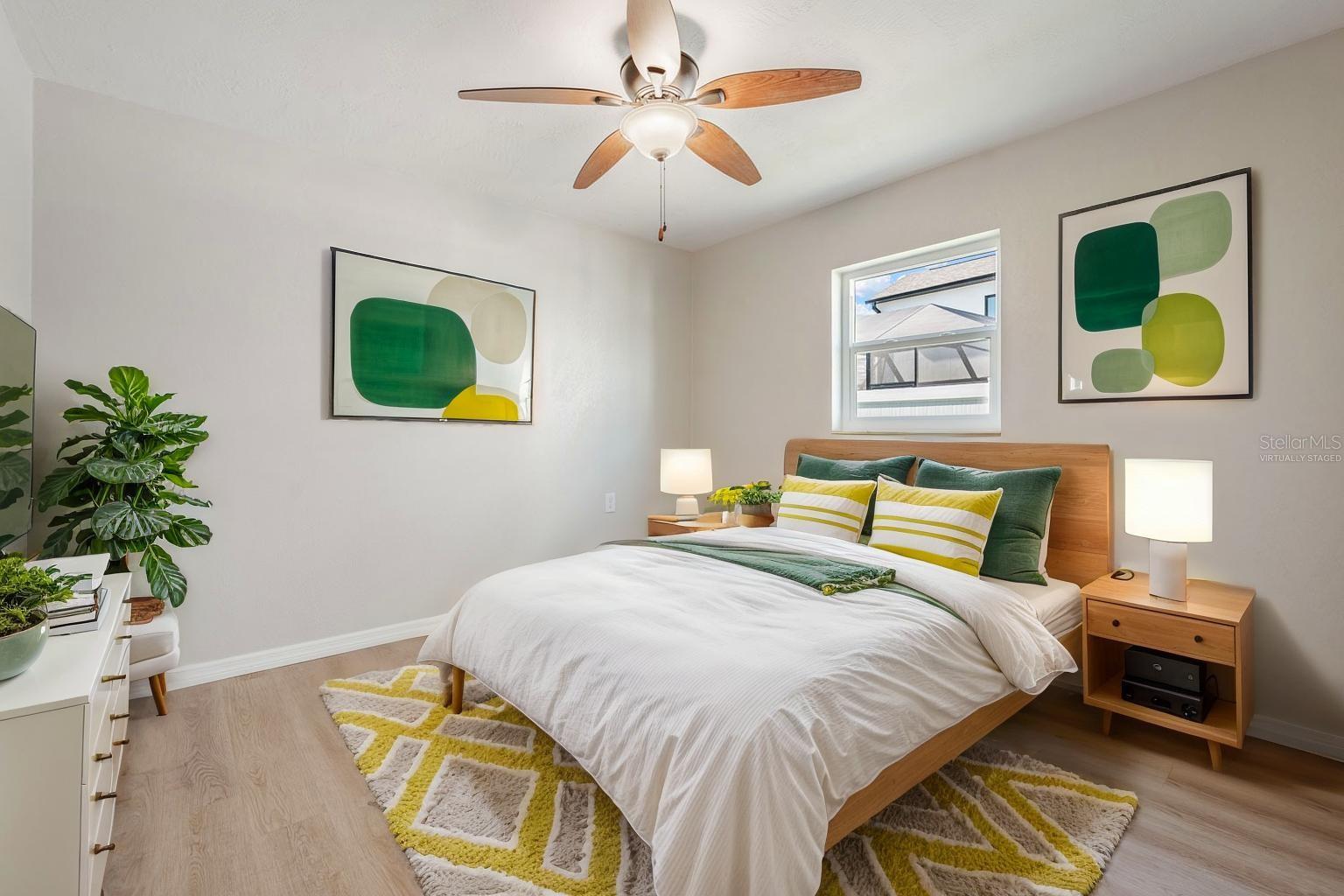 Virtually Staged Bedroom 3