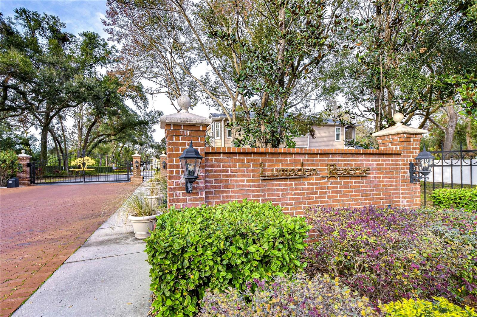 Located in exclusive gated Lumsden Reserve.