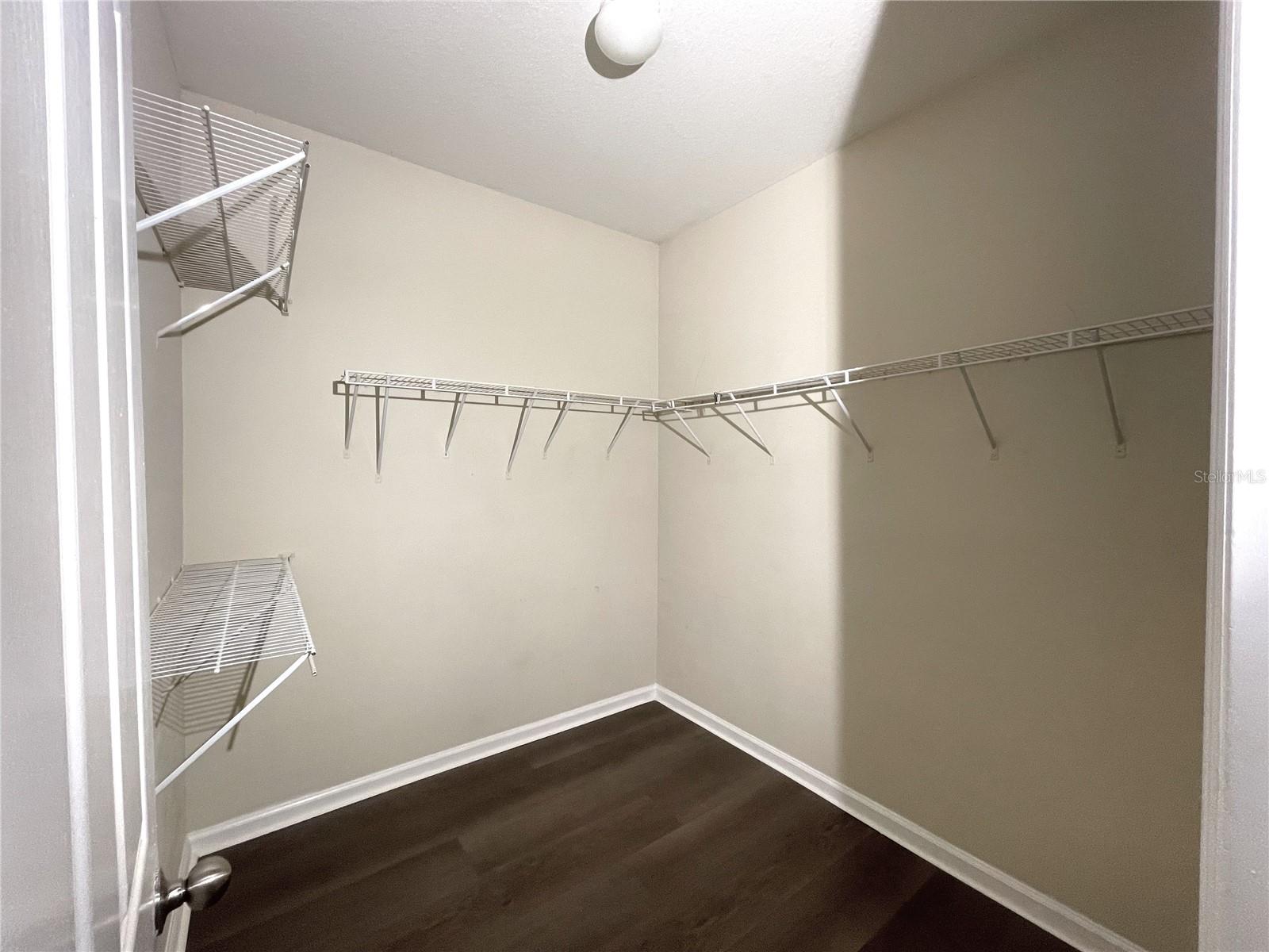 Primary Walk-in Closet