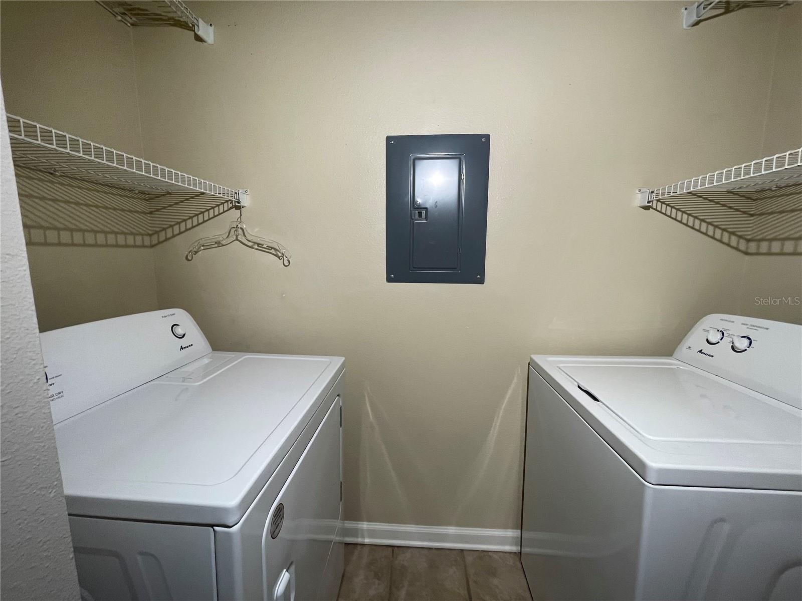 Washer and Dryer In Kitchen