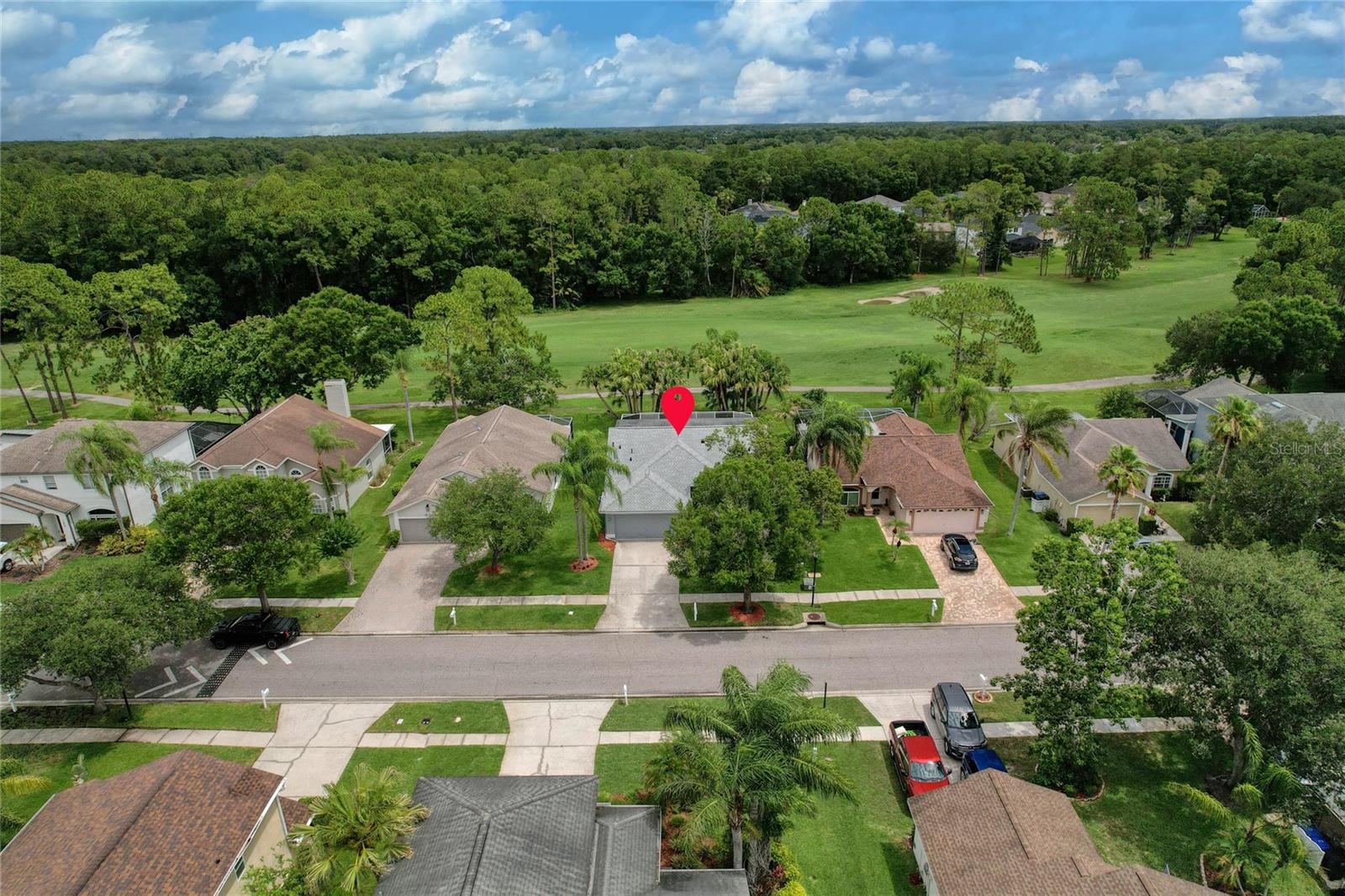 Perfect location on the golfcourse!