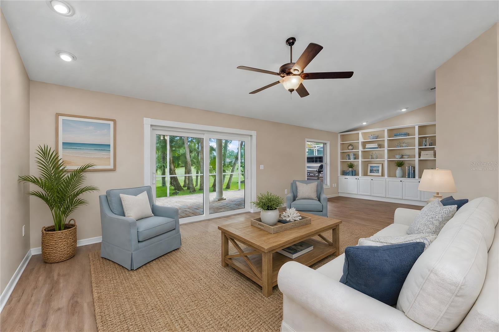 Virtually staged - Family Room!