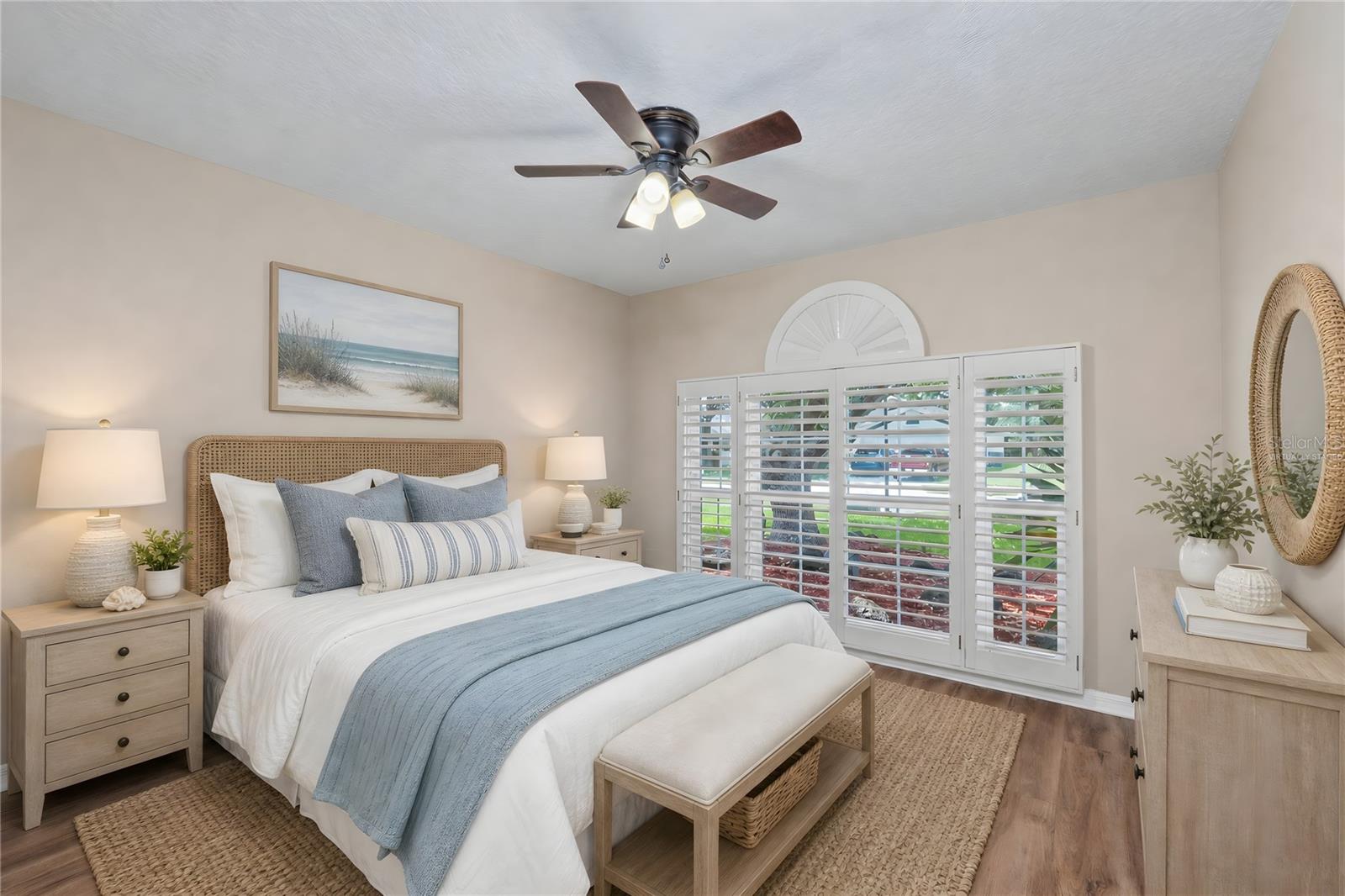 Virtually staged - Front BR