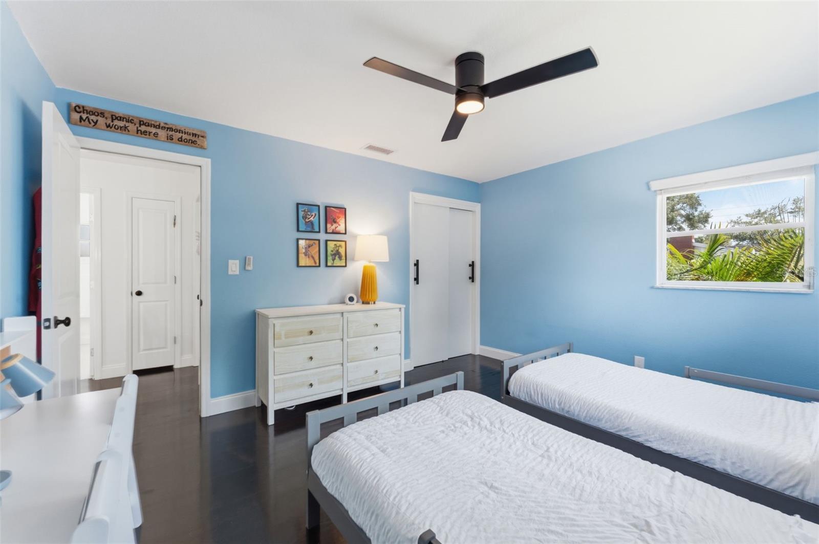 Spacious guest bedroom 1