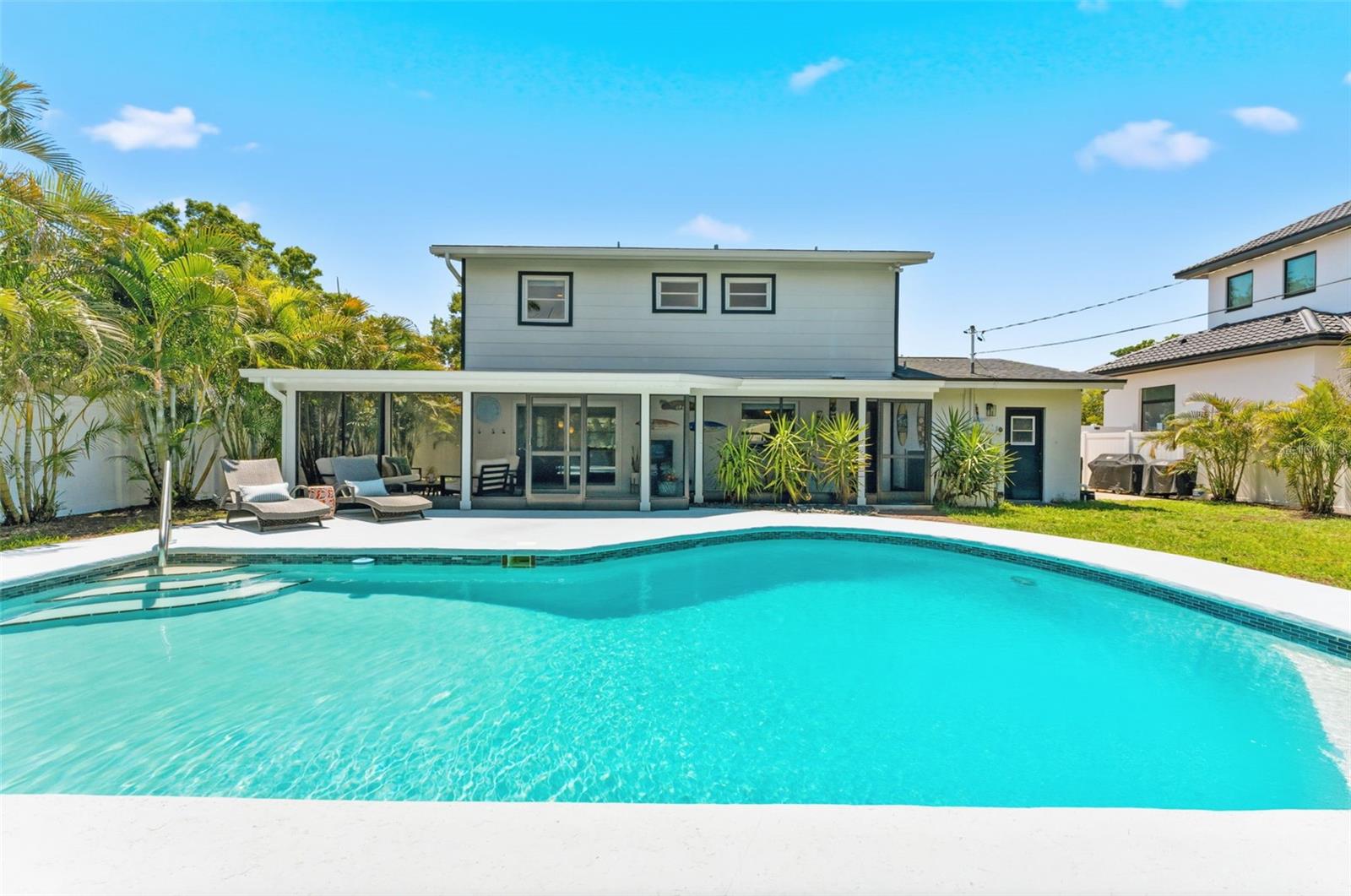 And a backyard to relax or entertain in