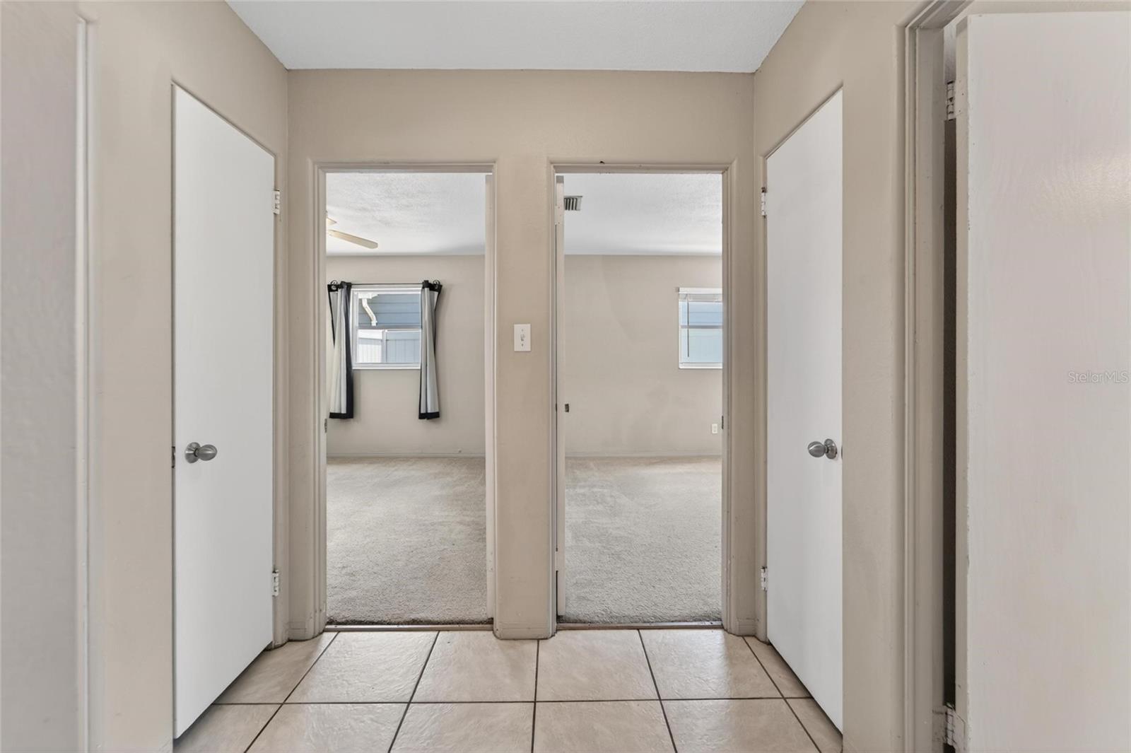 Hall to bedrooms