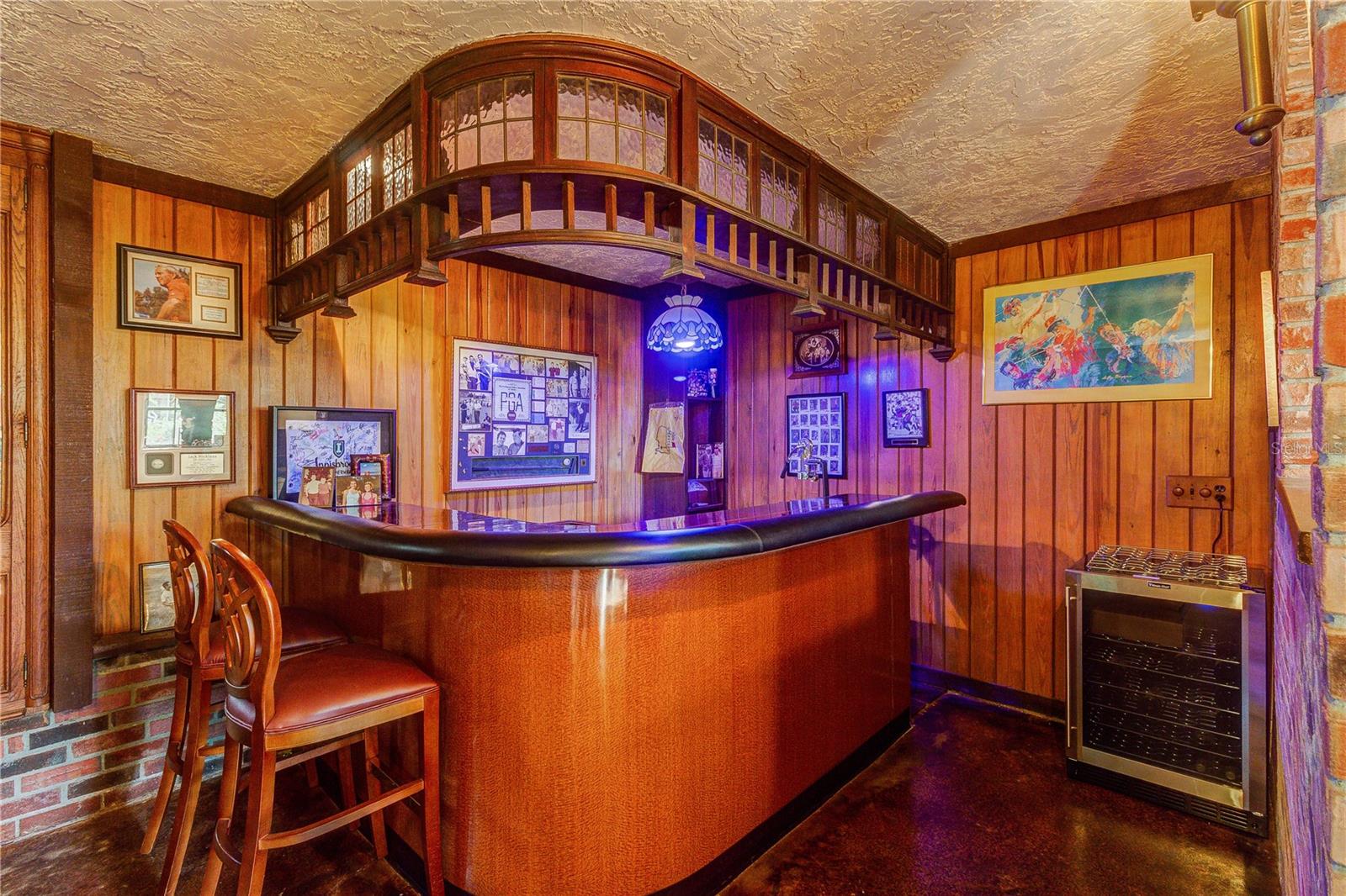 downstairs bar/gameroom