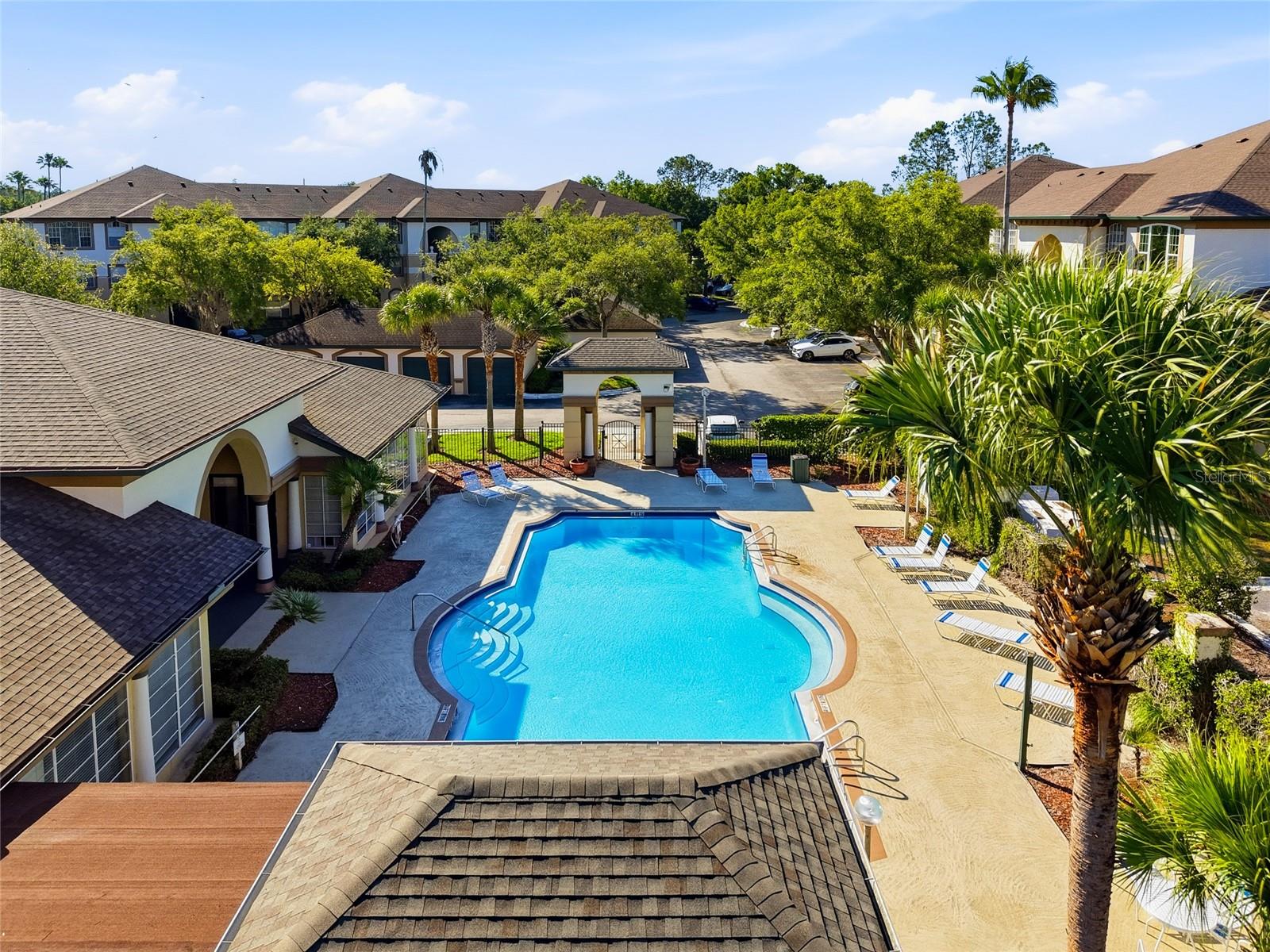 Community Pool right next to the condo....Love that!