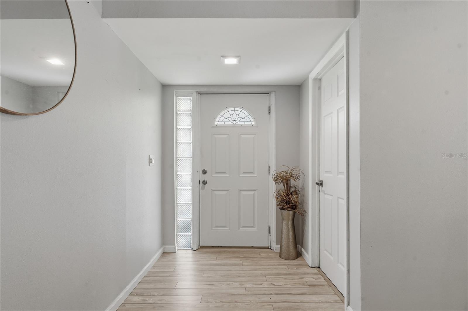 Front door from Inside