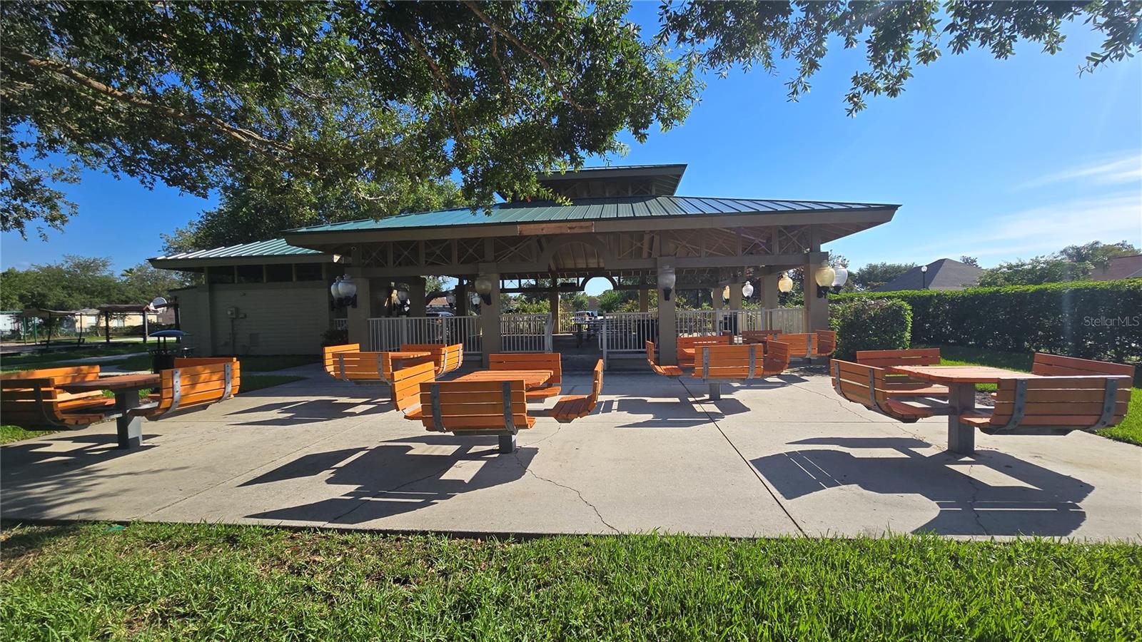 Tamarind Park Gazebo and Tables