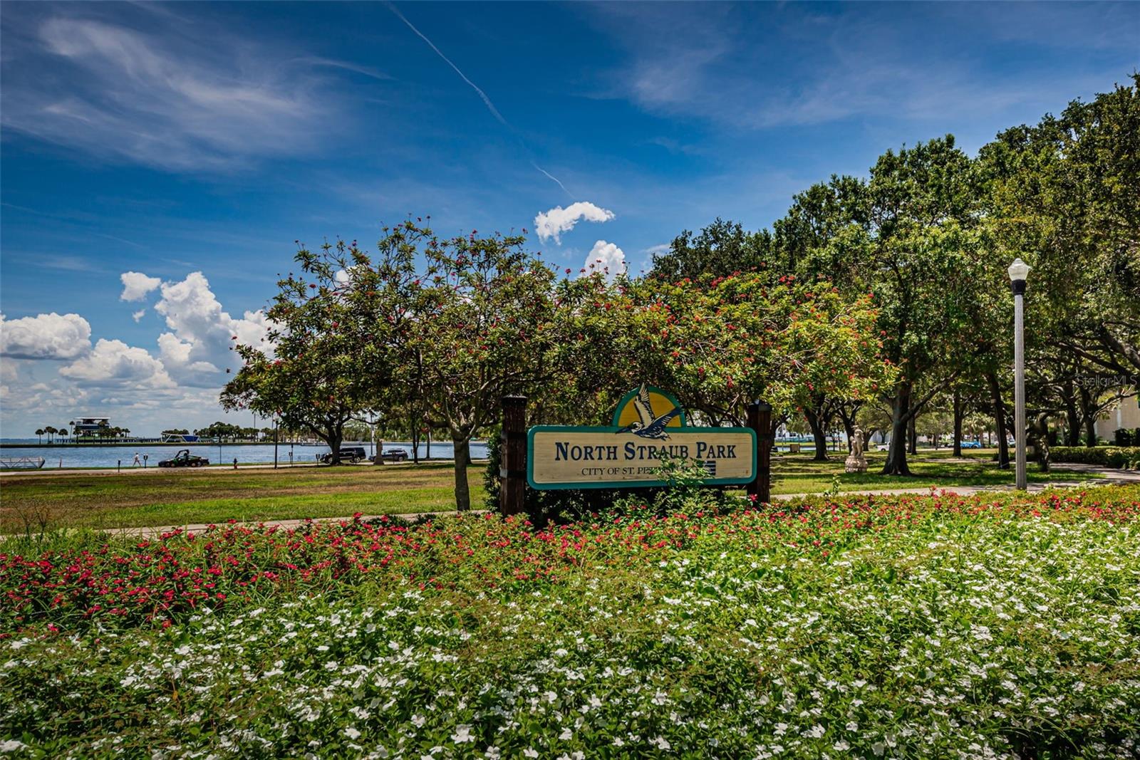 North Straub Park - you are 5 minutes in car and 10 minutes to cycle.