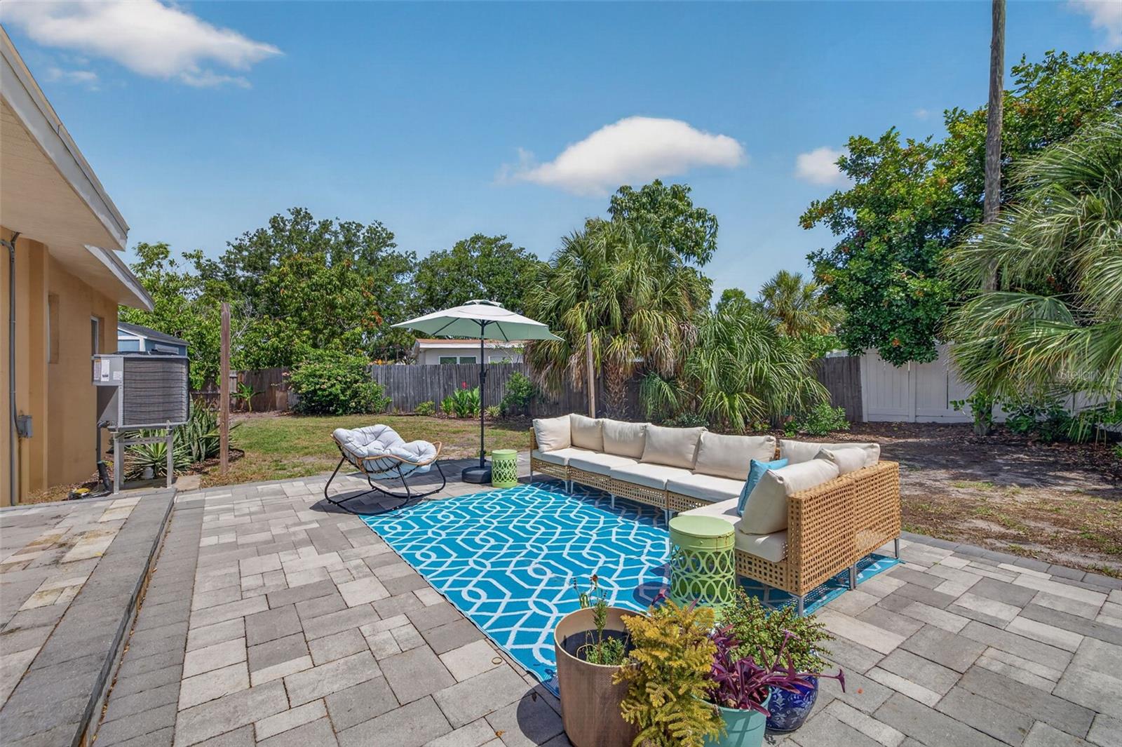 Open patio