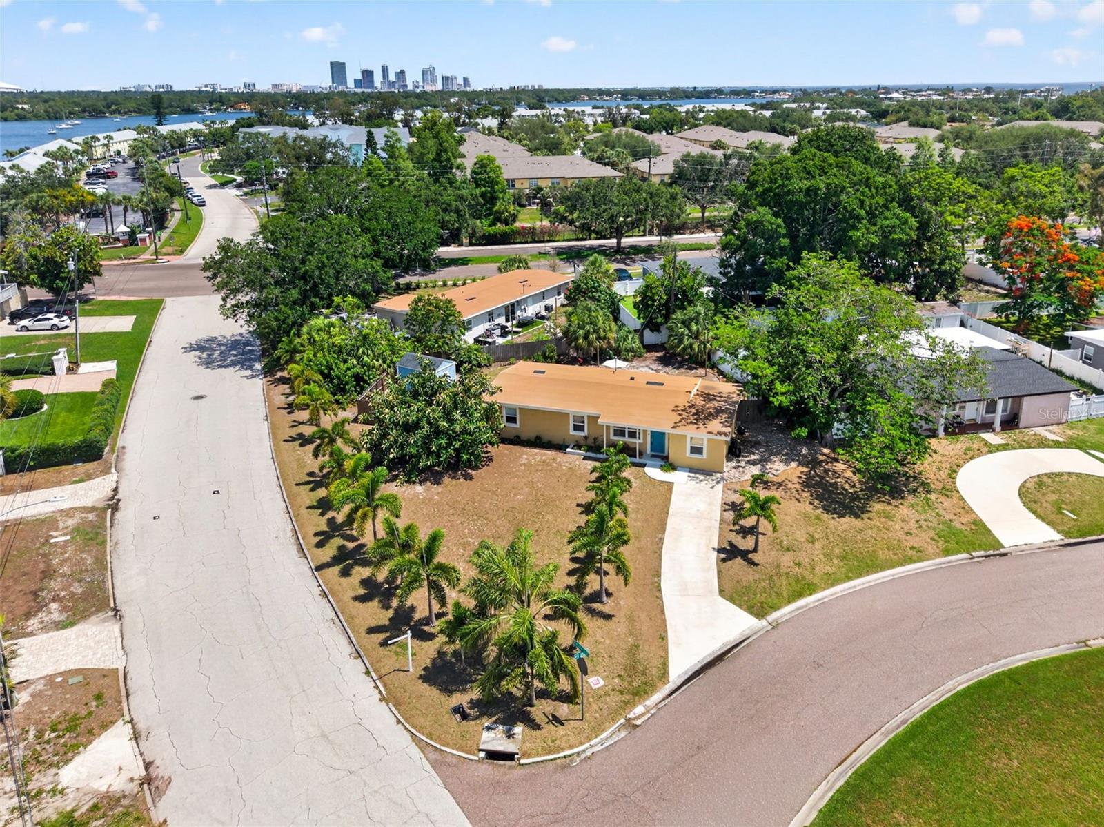 Prime corner lot