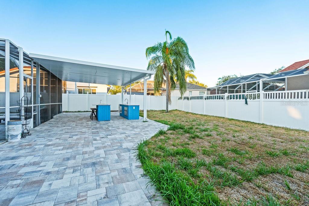 OUTDOOR GRILL AREA AND PATIO