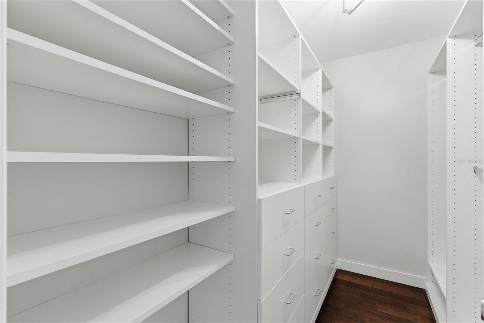 Primary Walk In Closet
