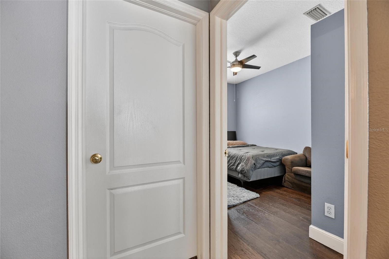 Hallway View of 2nd Bedroom