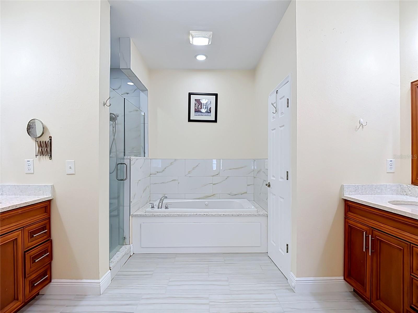 Primary Bathroom Suite w/Separate His & Her Vanities