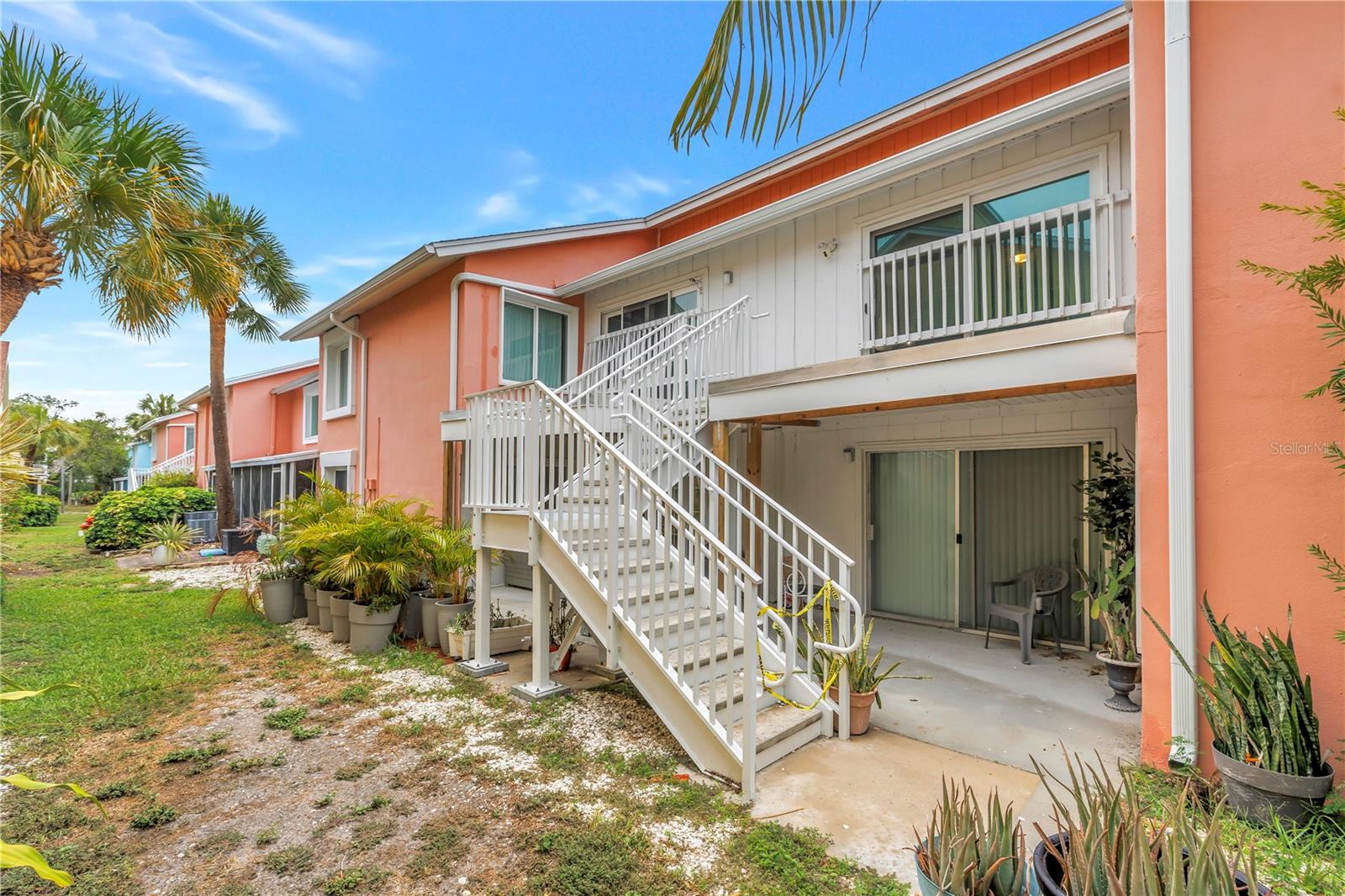 Large back deck