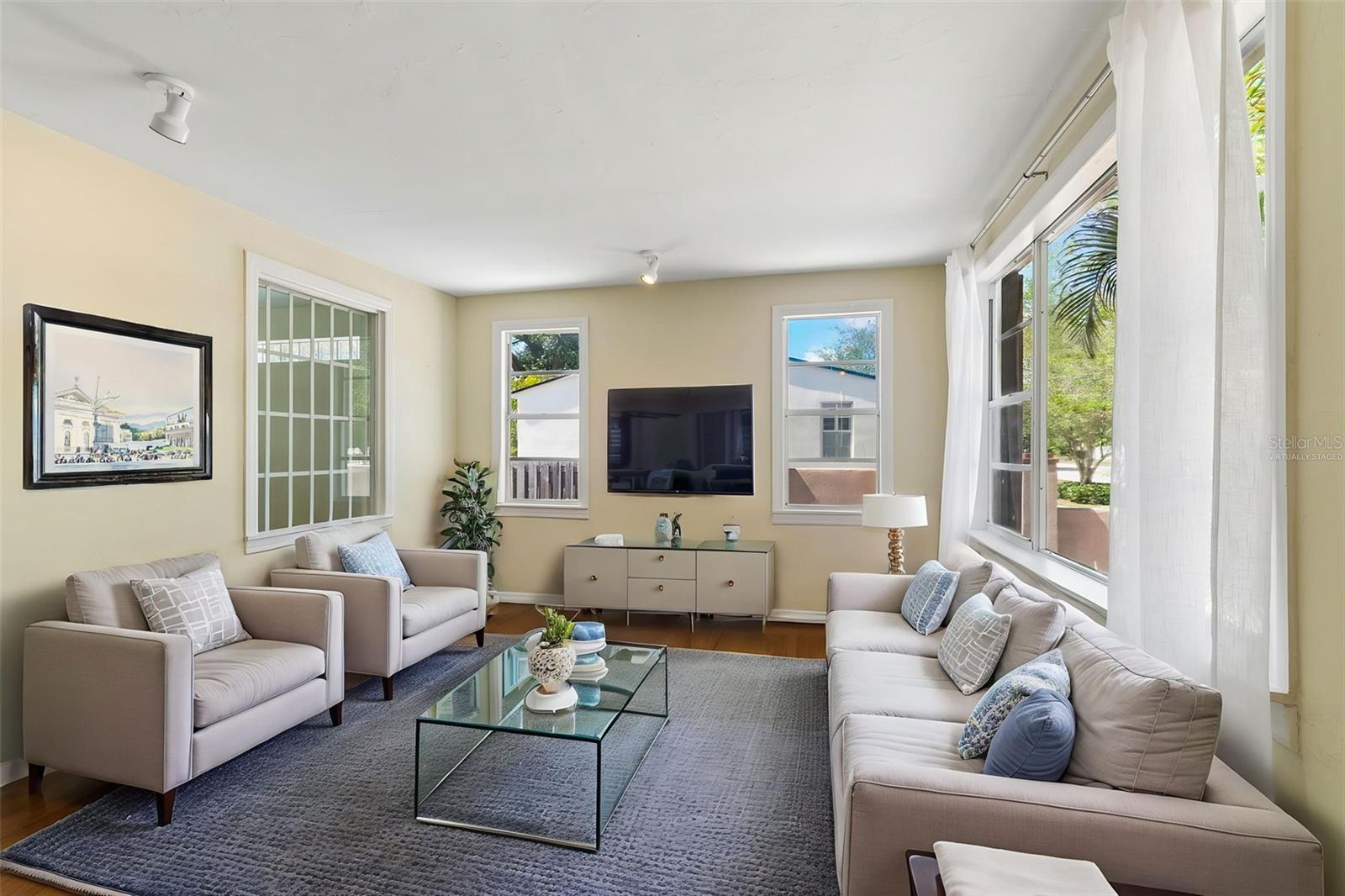VIRTUALLY STAGED Living Room