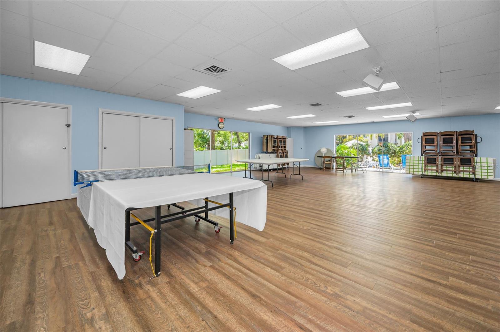 Ping Pong Table in Clubhouse