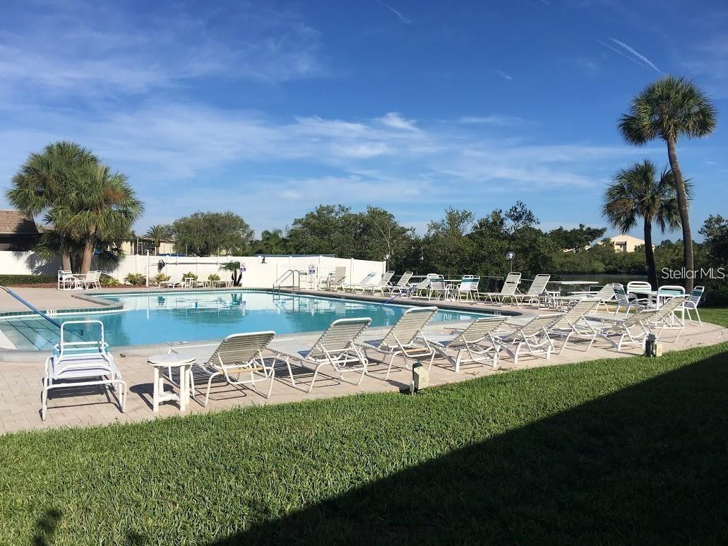 Heated community pool