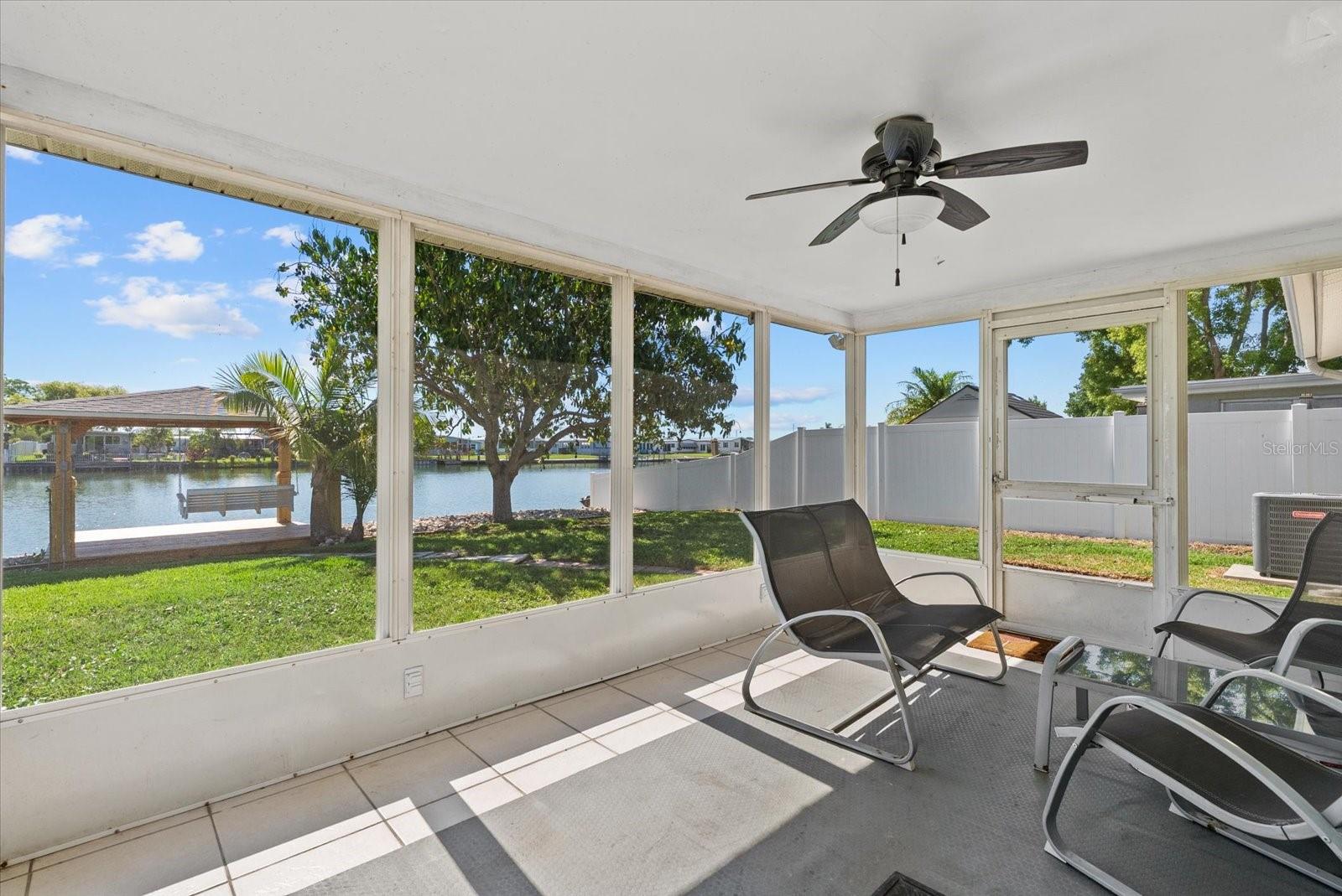 back screened lanai
