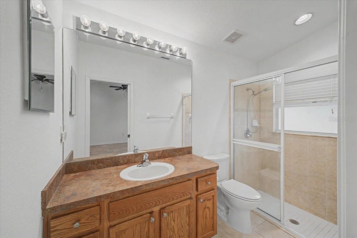 Primary Bathroom with Walk in Shower