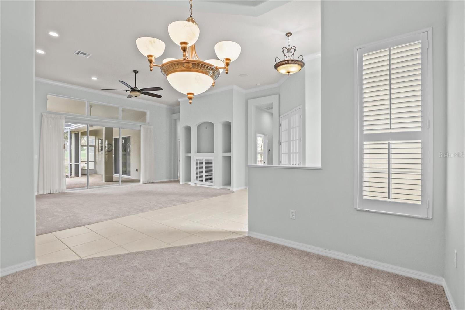 Dining Room to Living Room