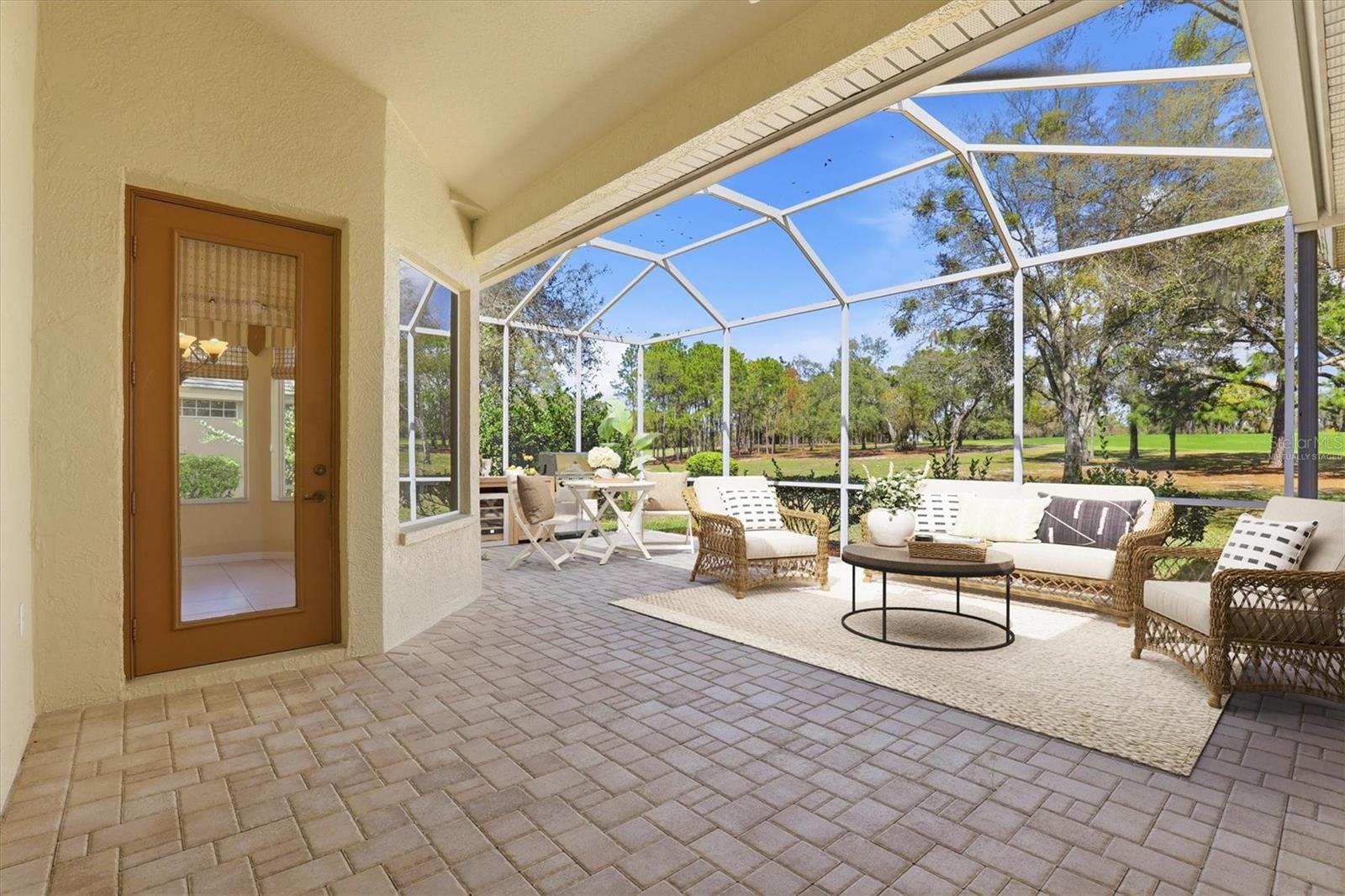 Virtually Staged - Screened Porch